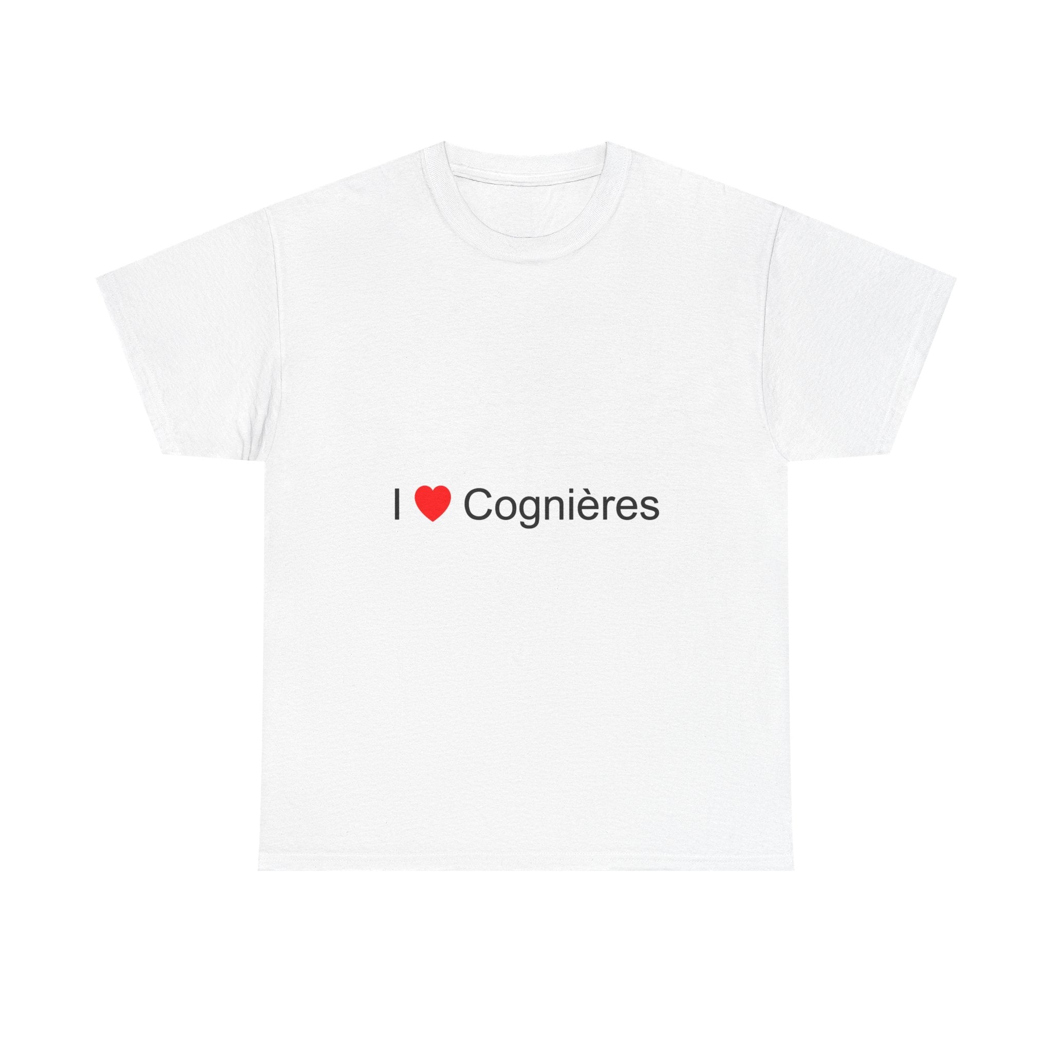 T-shirt I love cognières