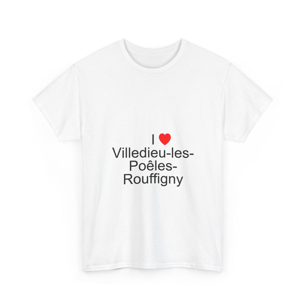 T-shirt I love villedieu-les-poêles-rouffigny