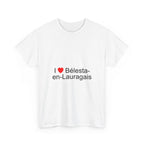 T-shirt I love Bélesta-en-Lauragais