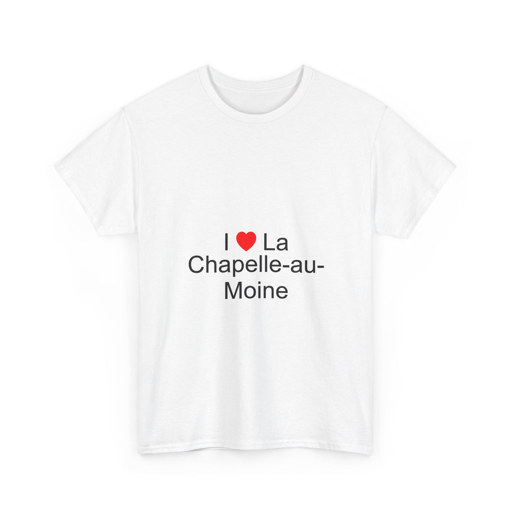 T-shirt I love la chapelle-au-moine