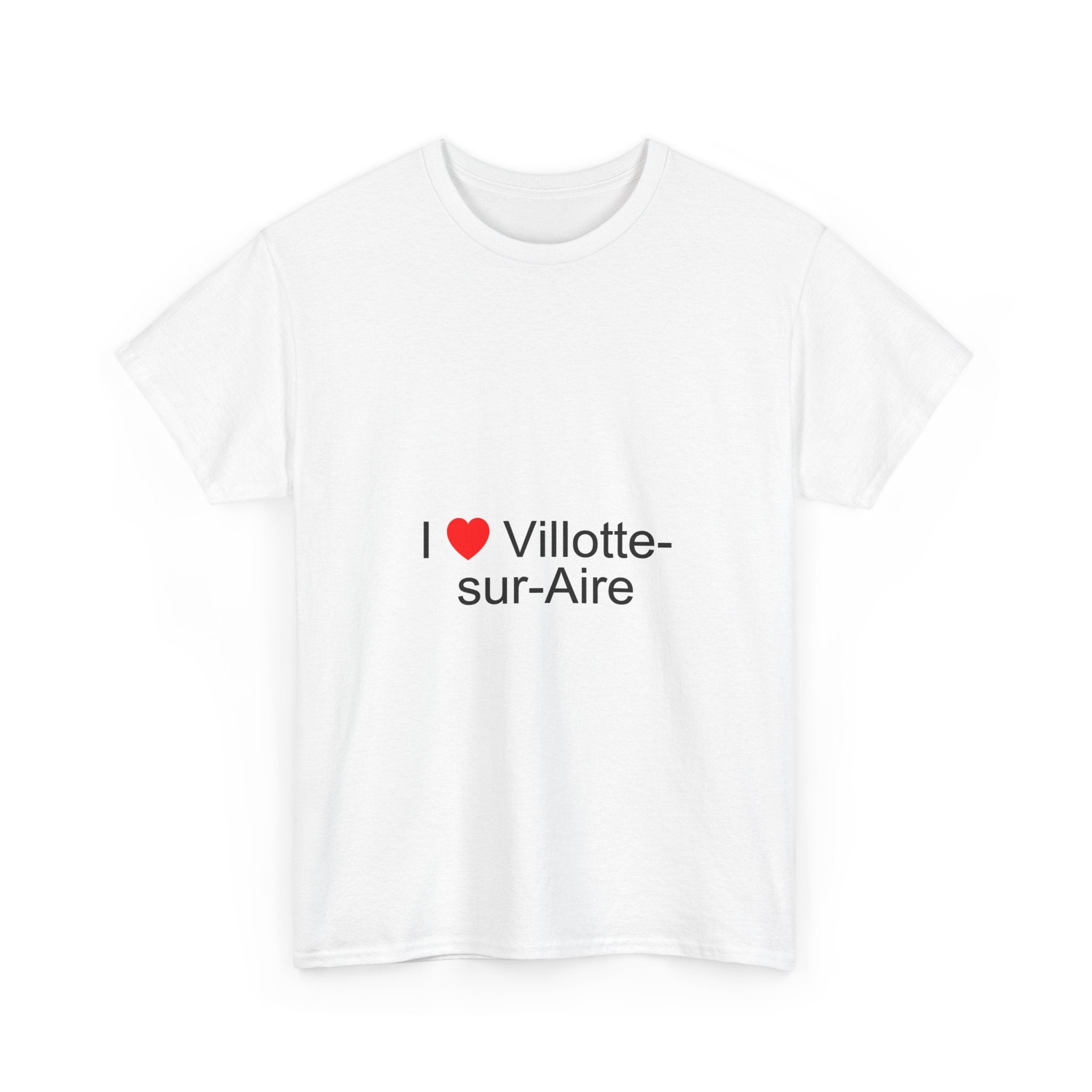 T-shirt I love villotte-sur-aire