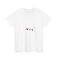 T-shirt I love liry