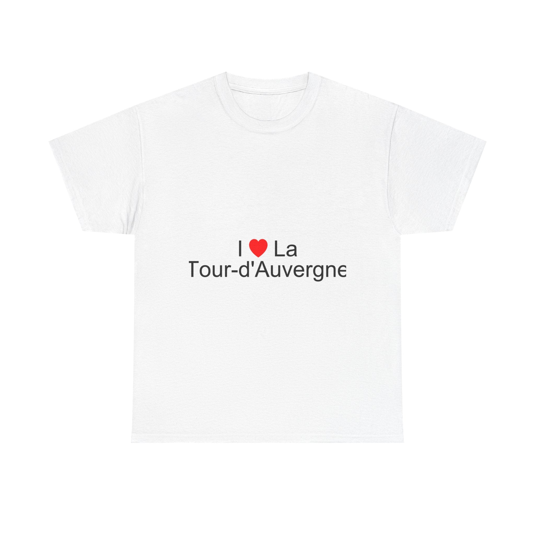 T-shirt I love la tour-d'auvergne
