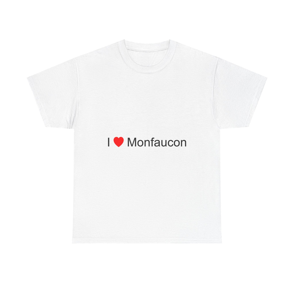 T-shirt I love monfaucon