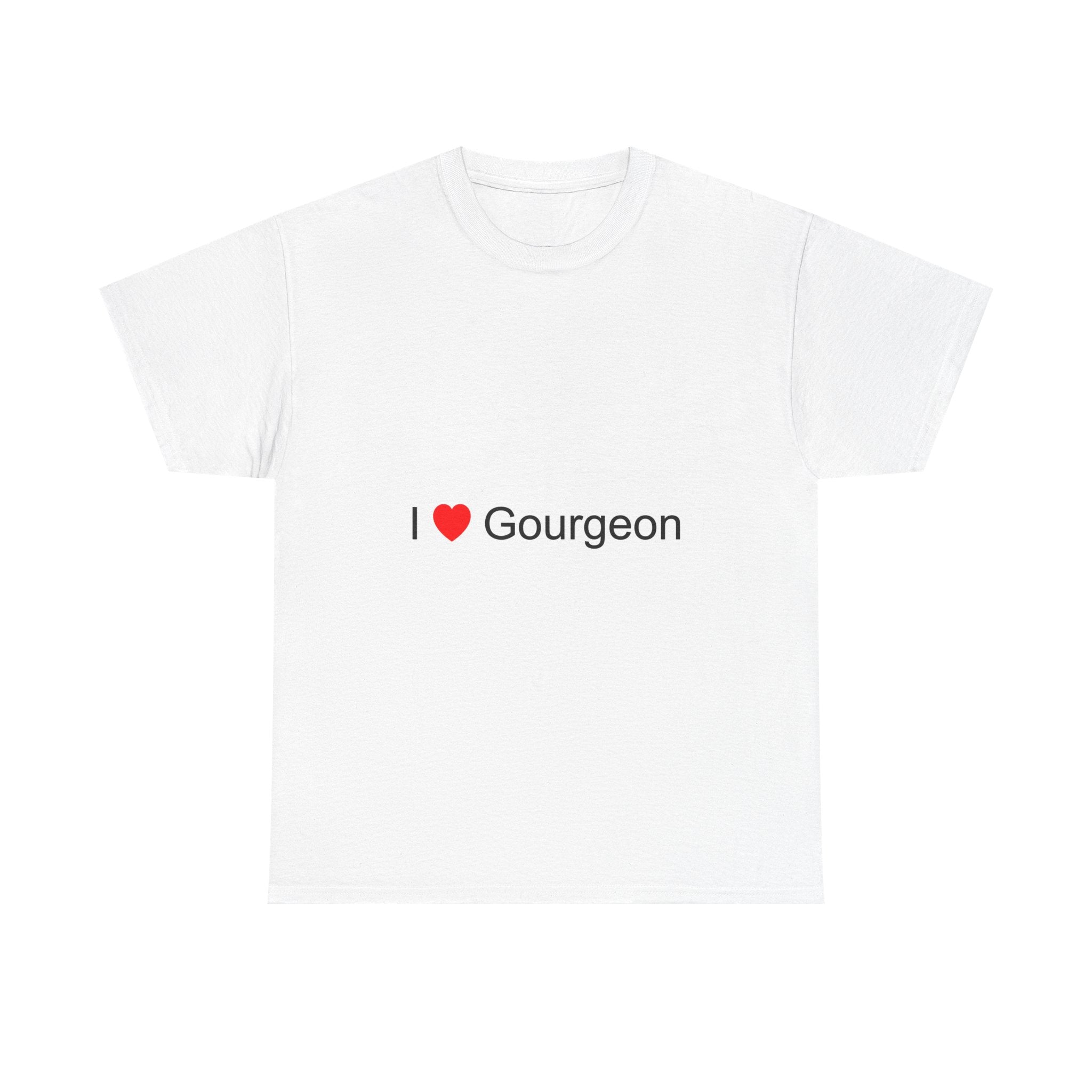 T-shirt I love gourgeon