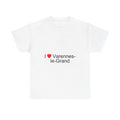 T-shirt I love varennes-le-grand