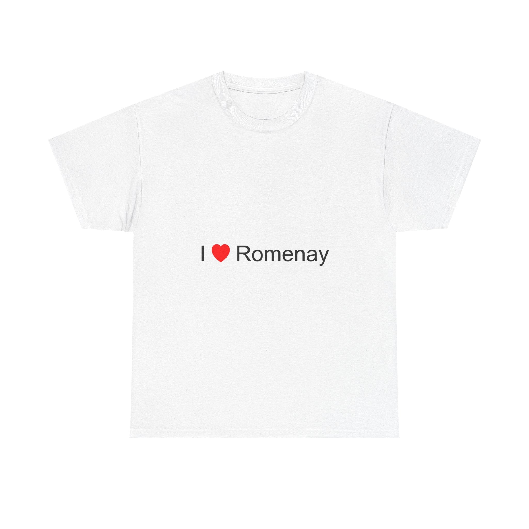 T-shirt I love romenay