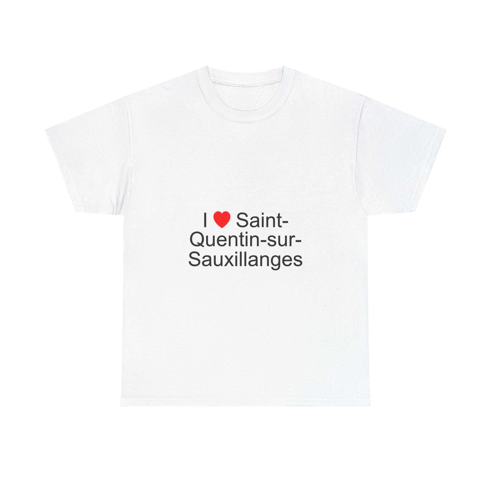 T-shirt I love saint-quentin-sur-sauxillanges