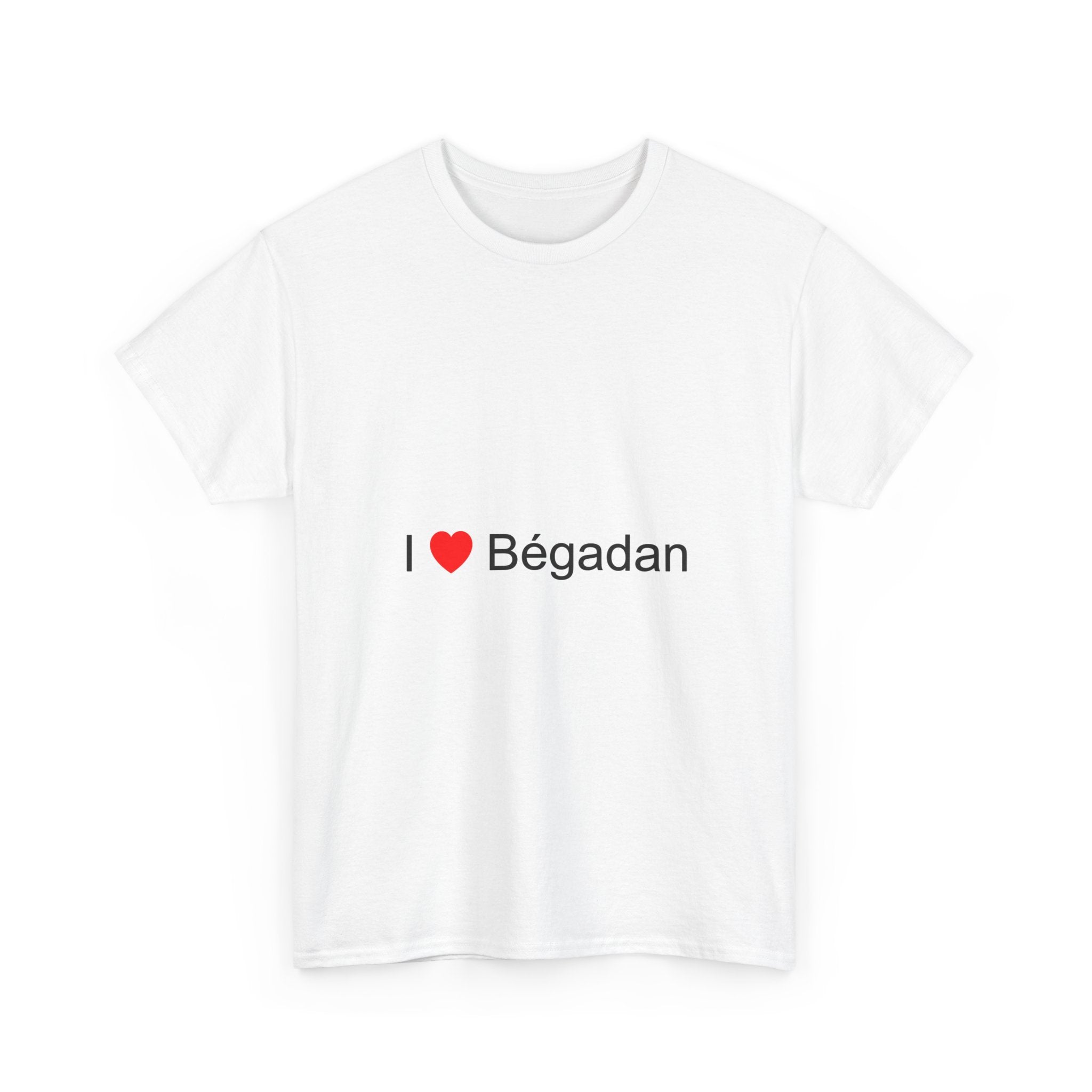 T-shirt I love bégadan