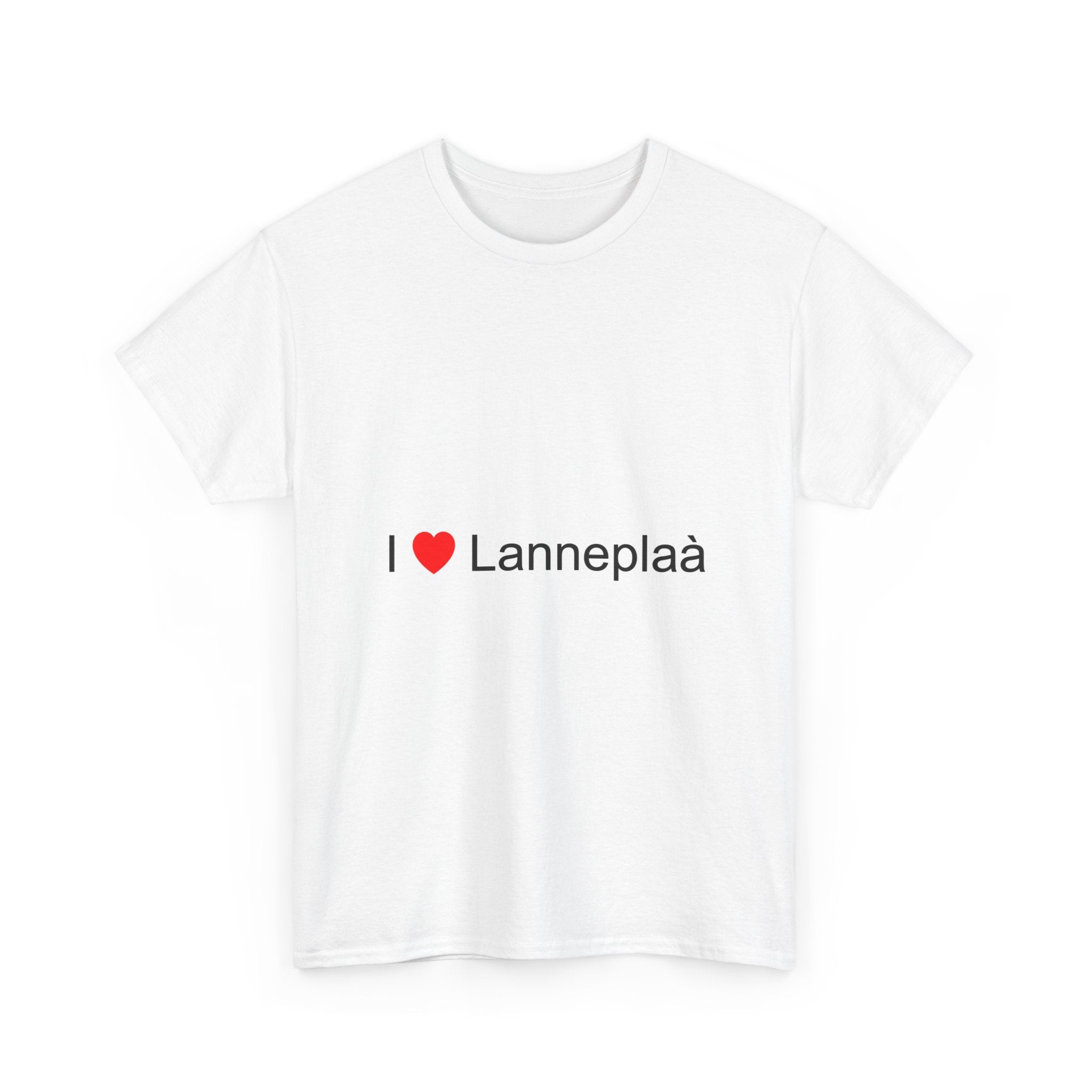 T-shirt I love lanneplaà