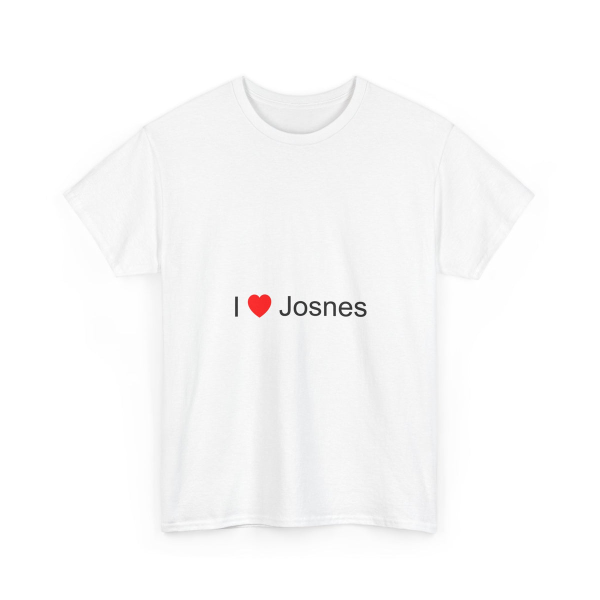 T-shirt I love josnes