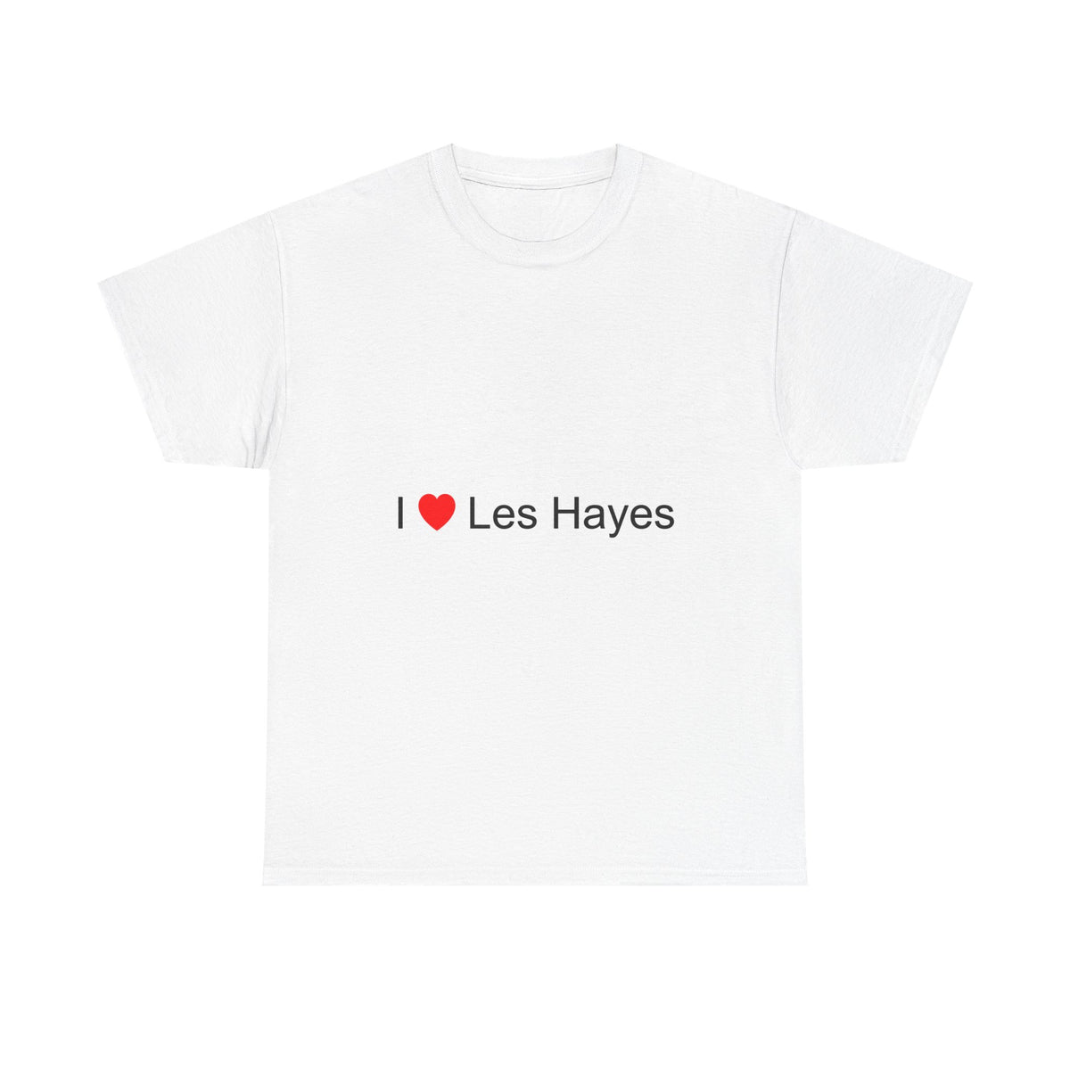 T-shirt I love les hayes