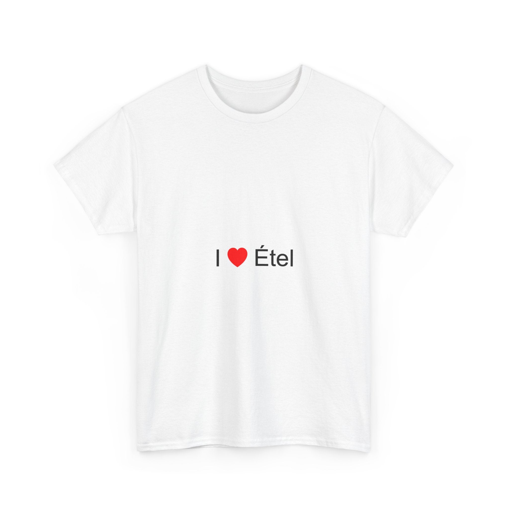 T-shirt I love étel