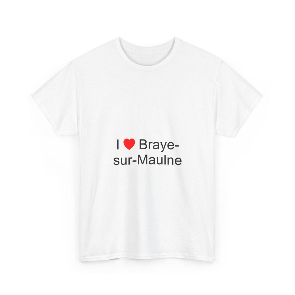 T-shirt I love braye-sur-maulne