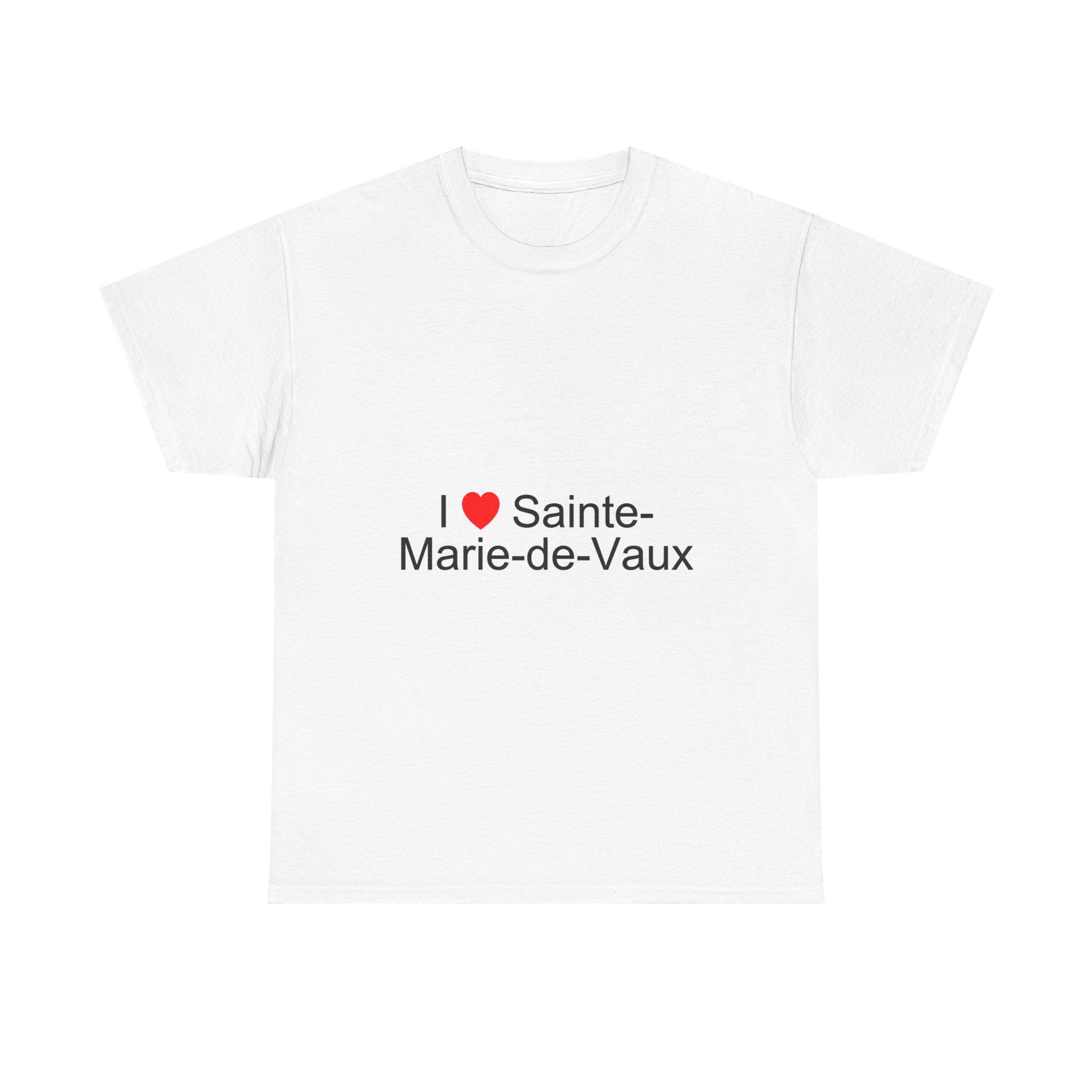 T-shirt I love sainte-marie-de-vaux
