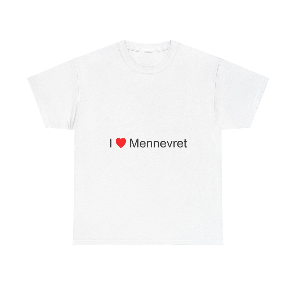 T-shirt I love mennevret