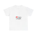 T-shirt I love hem-lenglet