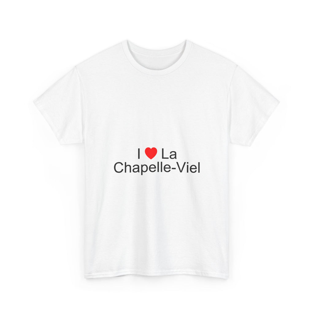 T-shirt I love la chapelle-viel