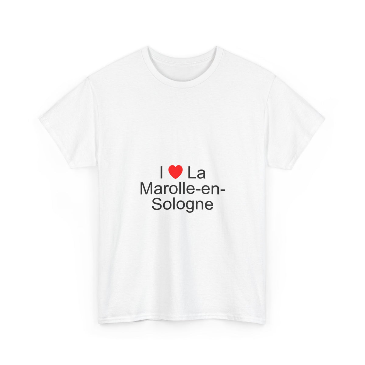 T-shirt I love la marolle-en-sologne