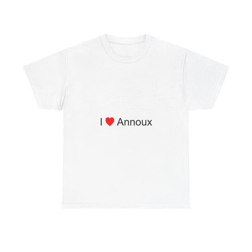 T-shirt I love annoux