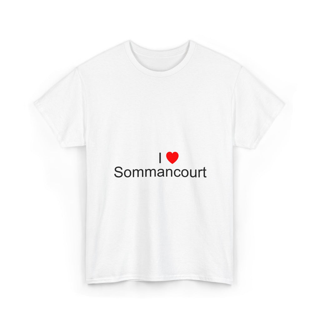 T-shirt I love sommancourt