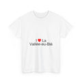T-shirt I love la vallée-au-blé
