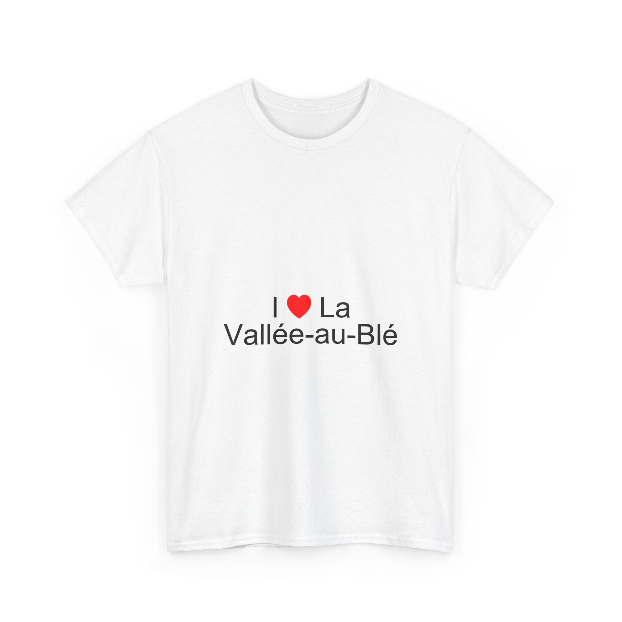 T-shirt I love la vallée-au-blé