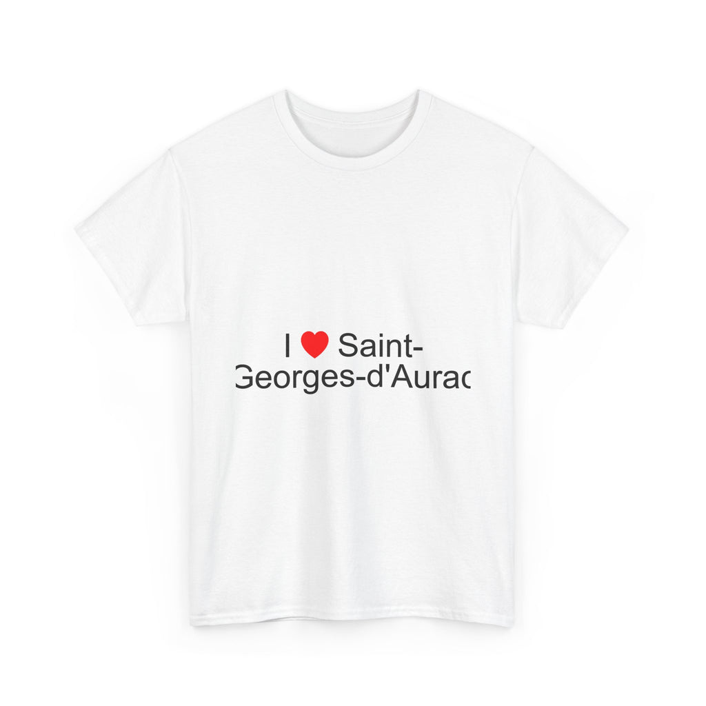T-shirt I love saint-georges-d'aurac