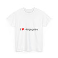 T-shirt I love Hergugney