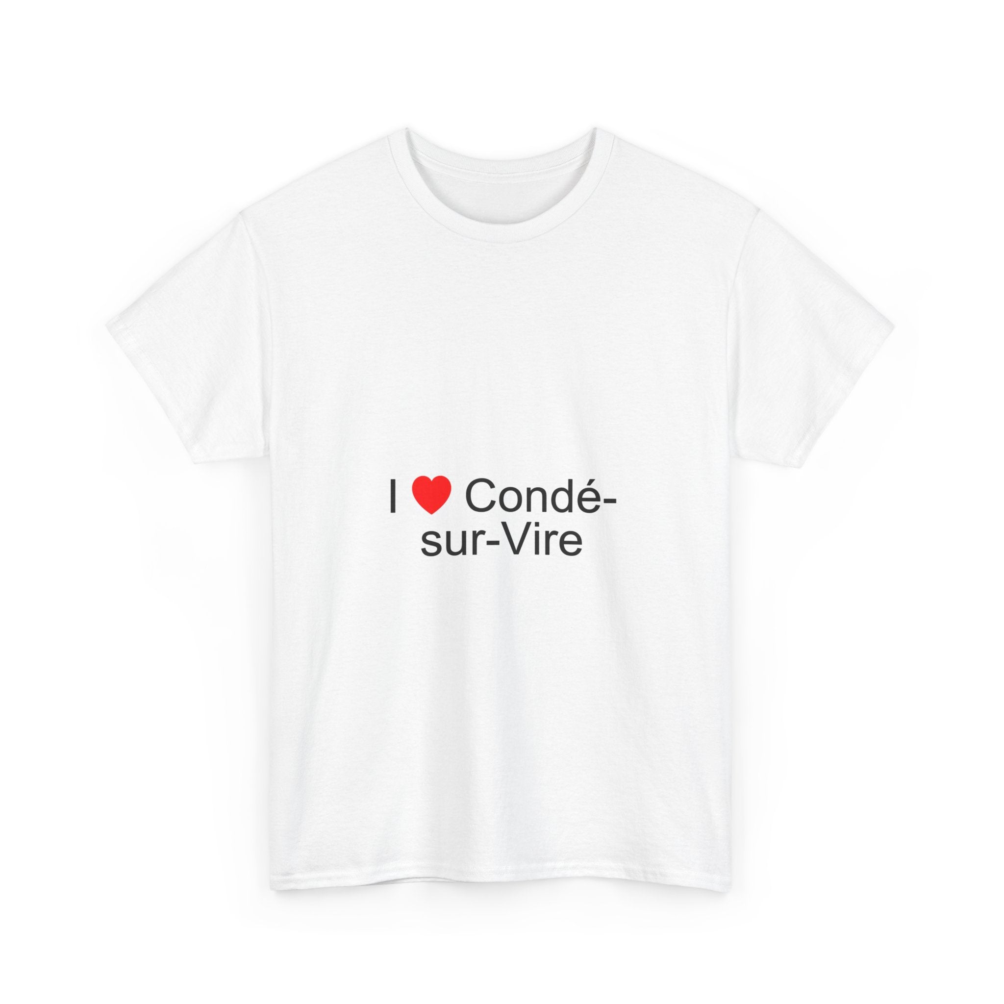 T-shirt I love condé-sur-vire