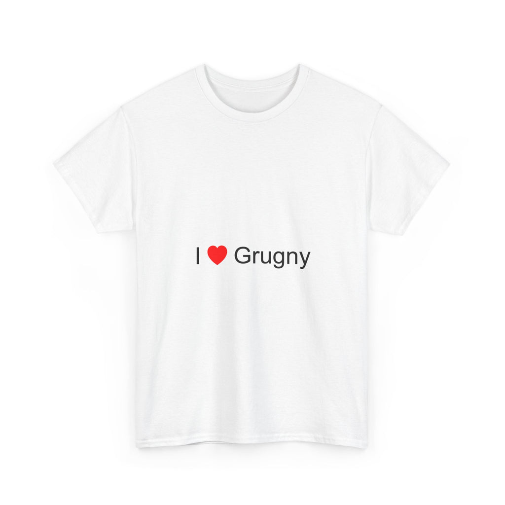 T-shirt I love grugny