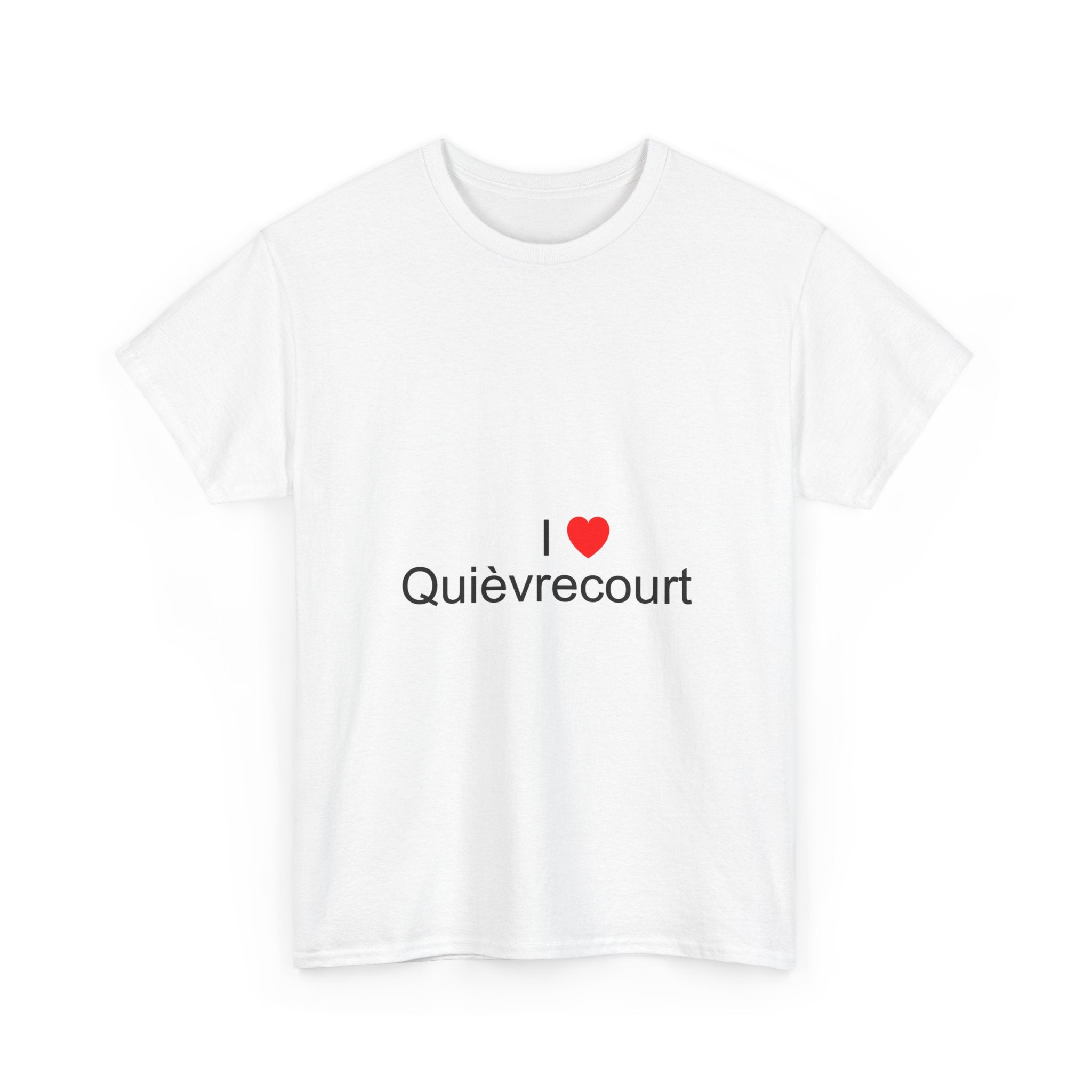 T-shirt I love quièvrecourt