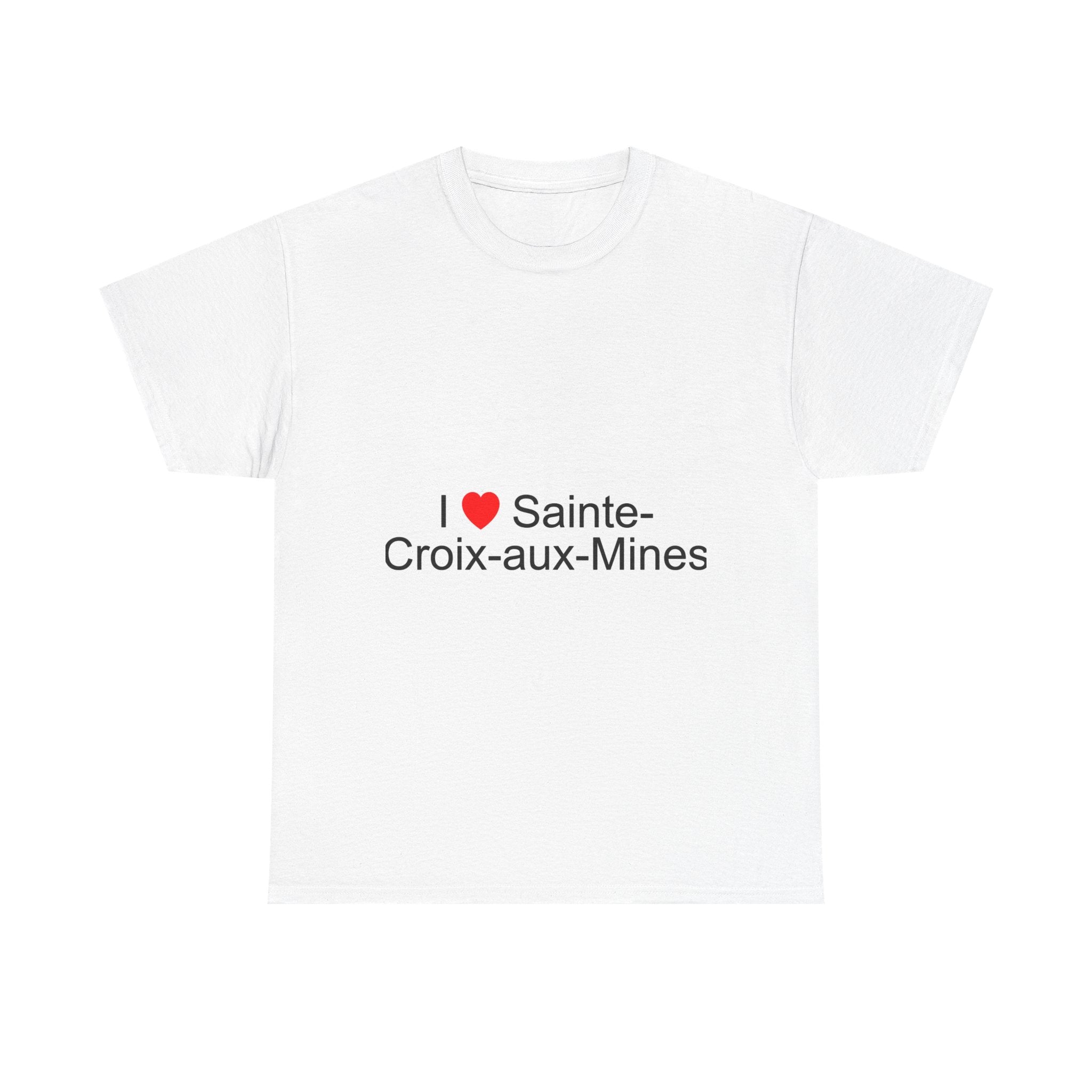 T-shirt I love sainte-croix-aux-mines