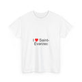T-shirt I love saint-évarzec