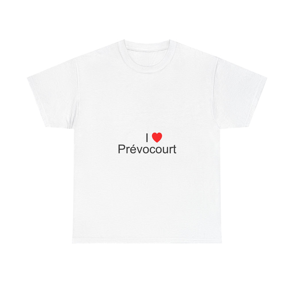 T-shirt I love prévocourt