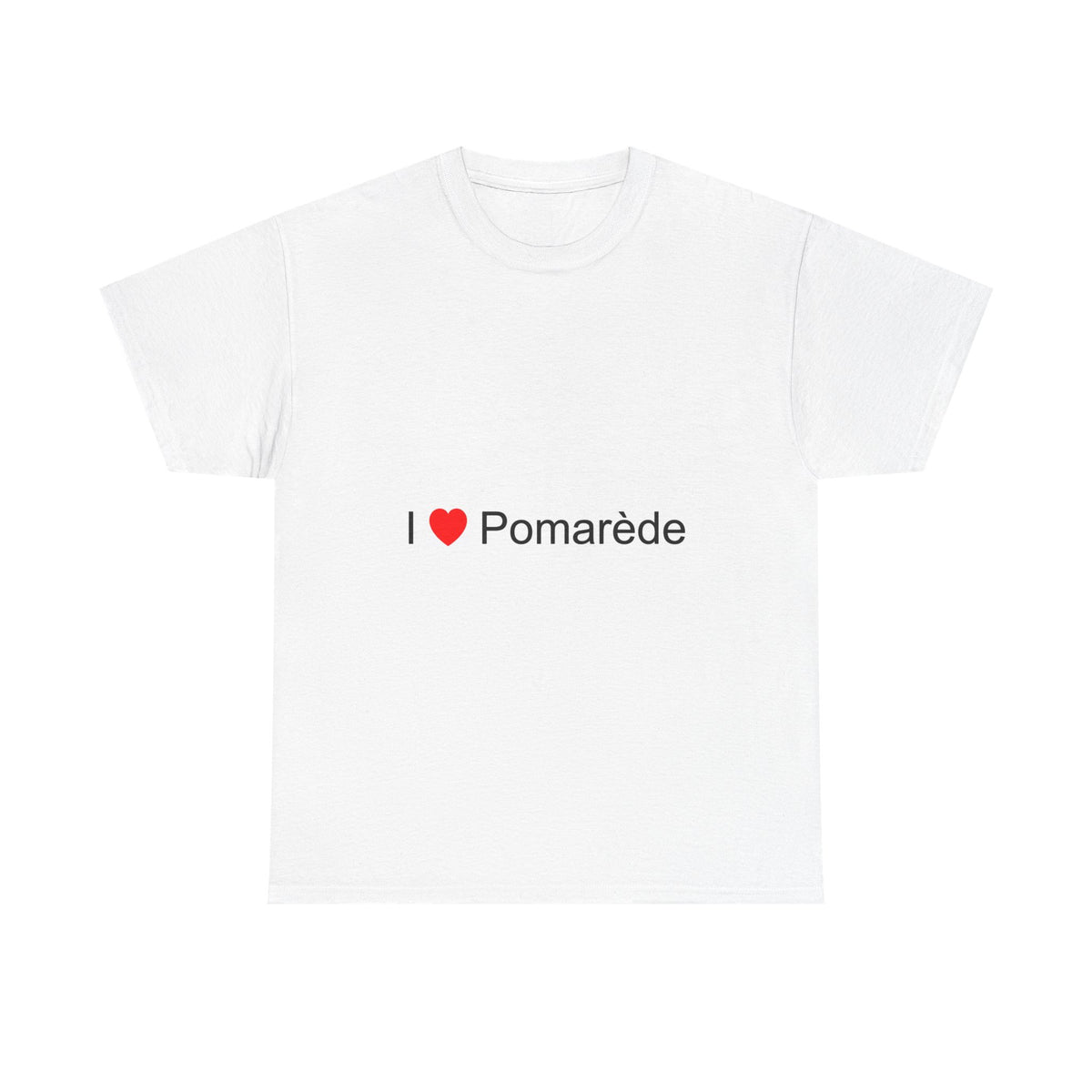 T-shirt I love pomarède