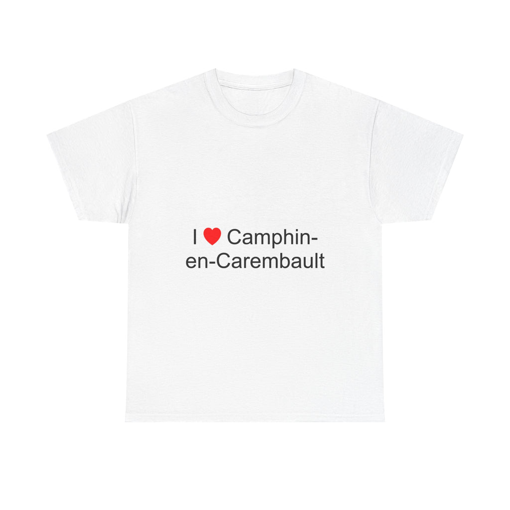 T-shirt I love camphin-en-carembault