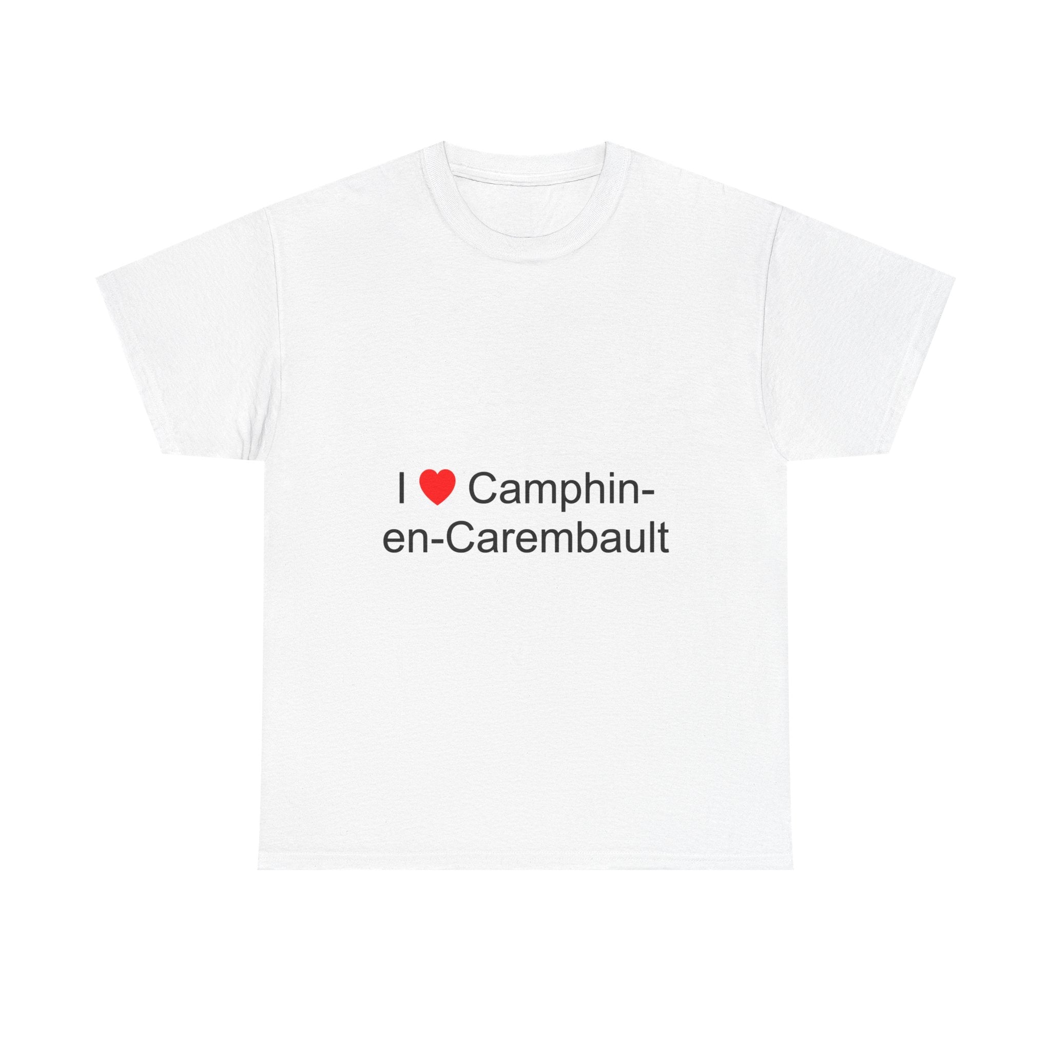 T-shirt I love camphin-en-carembault
