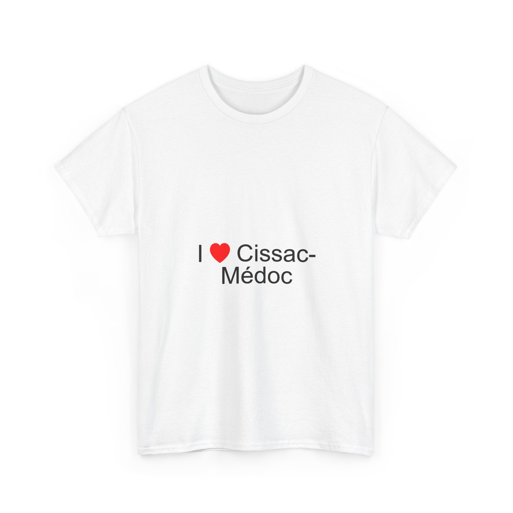 T-shirt I love cissac-médoc