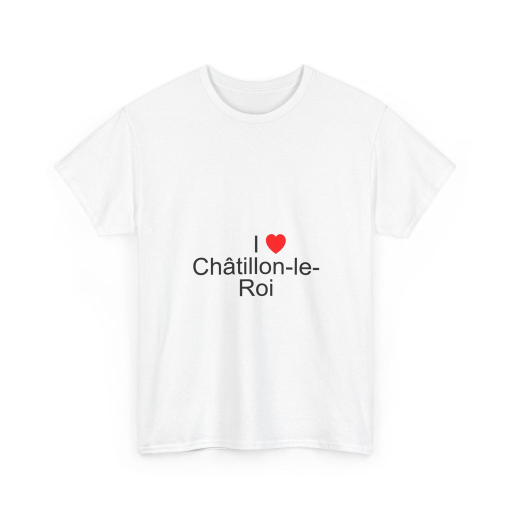 T-shirt I love châtillon-le-roi
