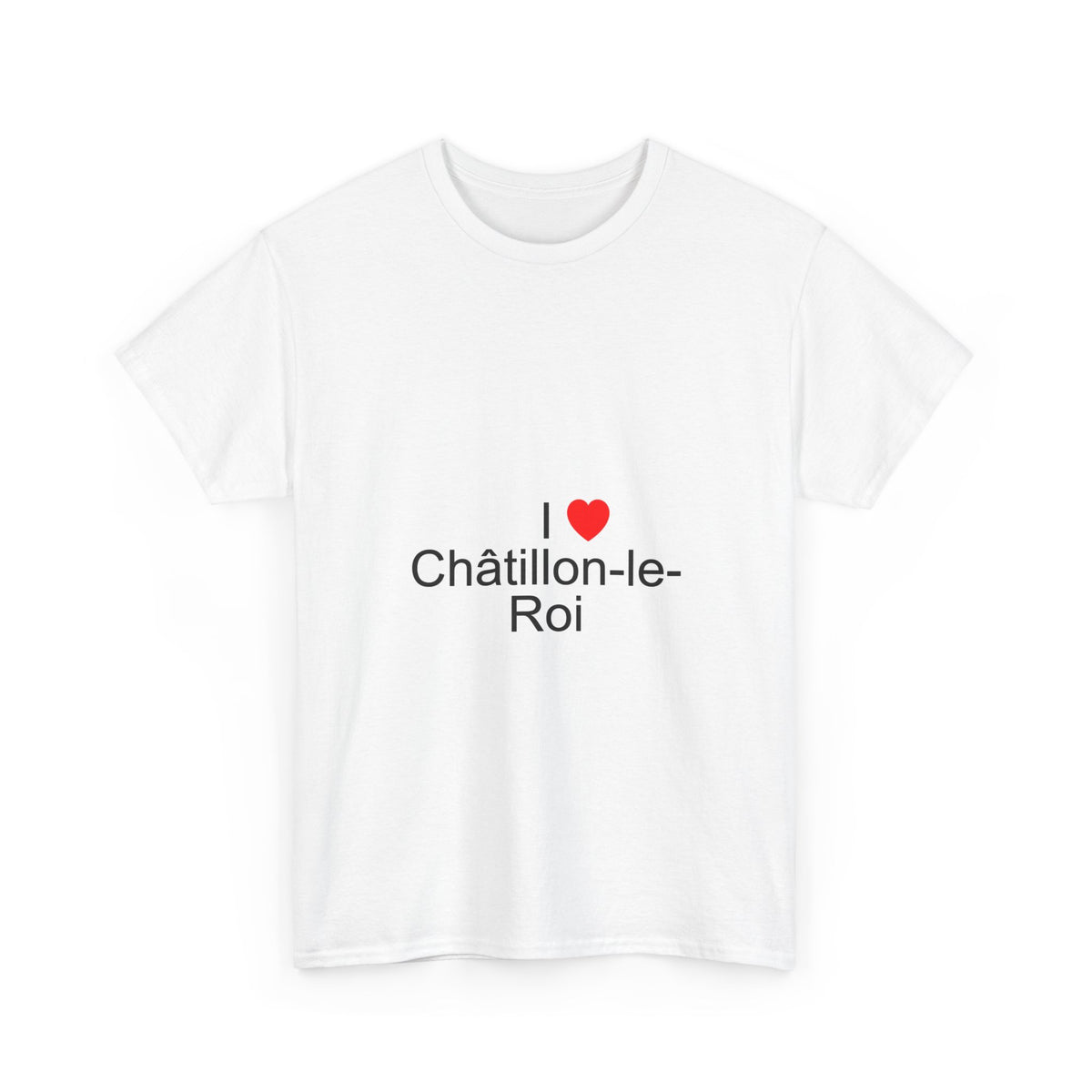 T-shirt I love châtillon-le-roi
