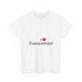 T-shirt I love évecquemont