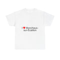 T-shirt I love monchaux-sur-écaillon
