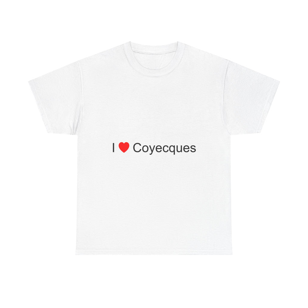 T-shirt I love coyecques