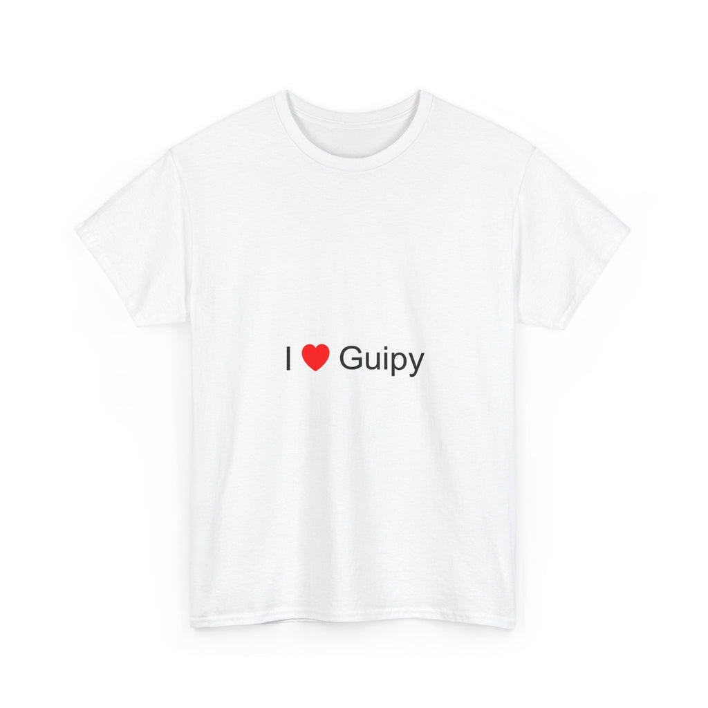 T-shirt I love guipy
