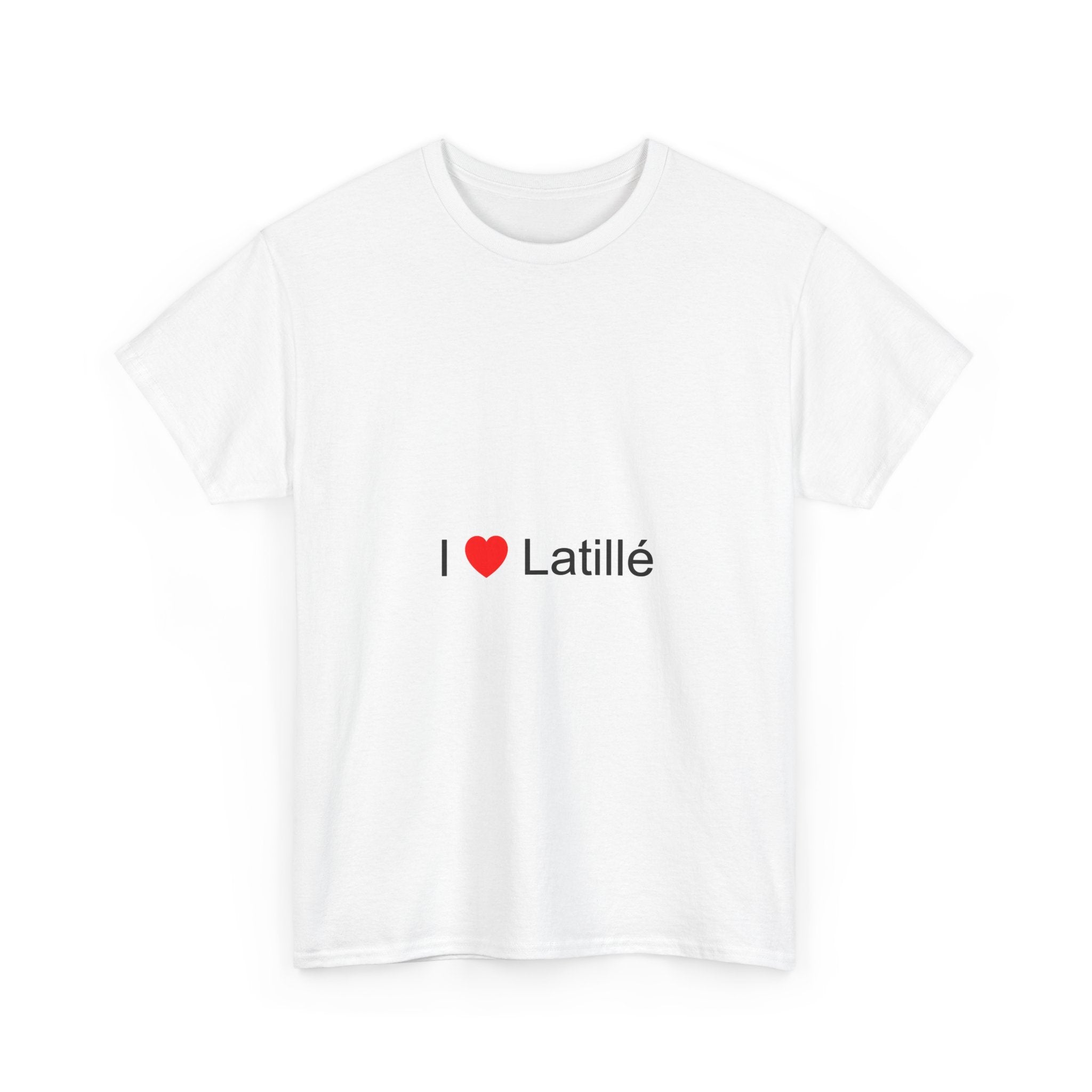T-shirt I love latillé