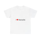 T-shirt I love Marseille – souvenir de Marseille, Bouches-du-Rhône | Citeeshirt – vue 4