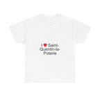 T-shirt I love Saint-Quentin-la-Poterie