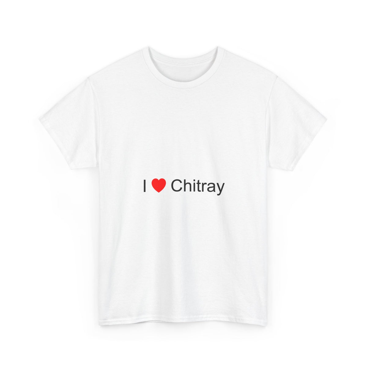 T-shirt I love chitray