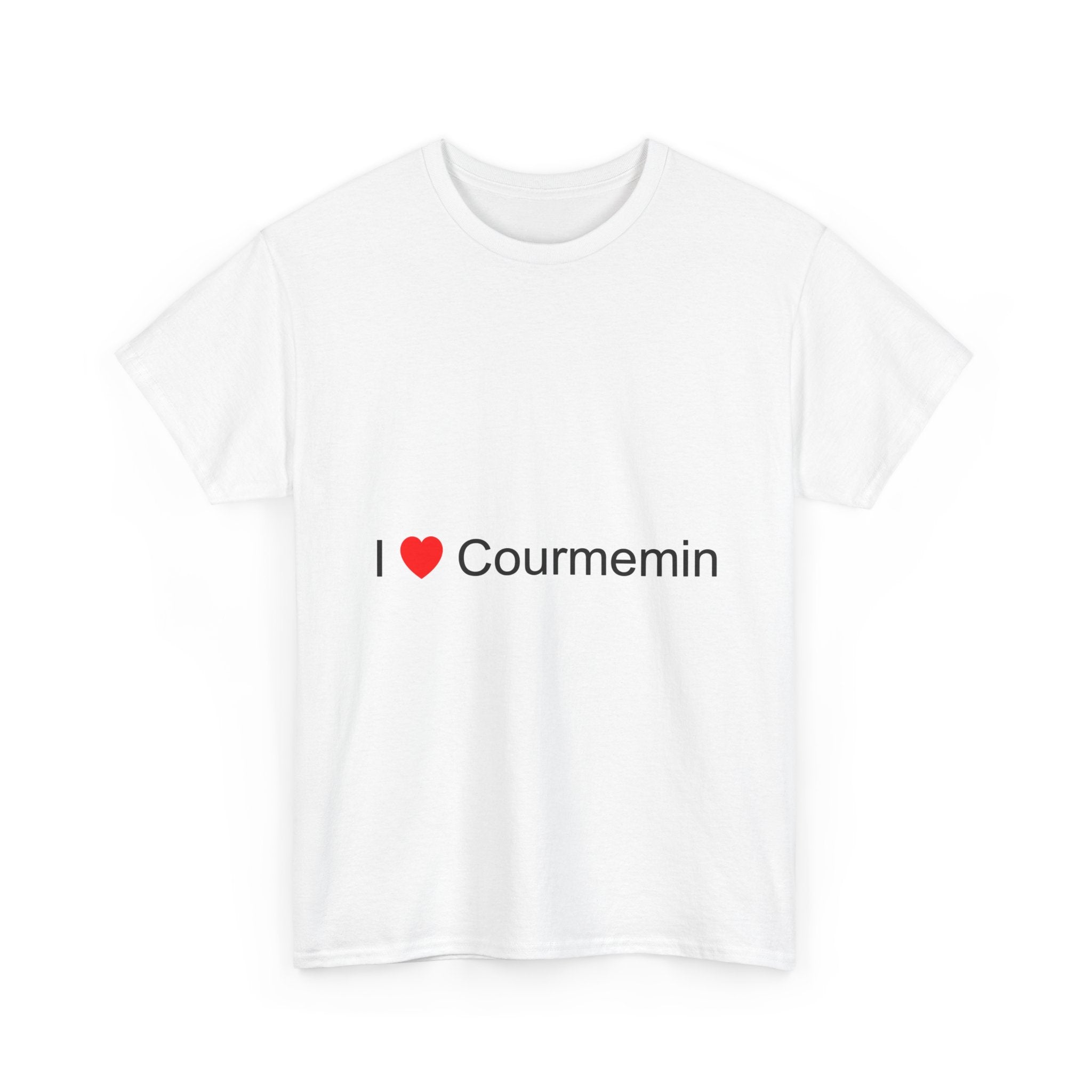 T-shirt I love courmemin